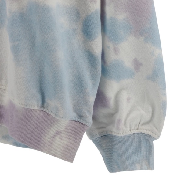 NEW Disney Tie Dye “A Pug is all You Need” Comfy Crewneck Sweater Size L - Picture 4 of 9